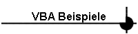 VBA Beispiele